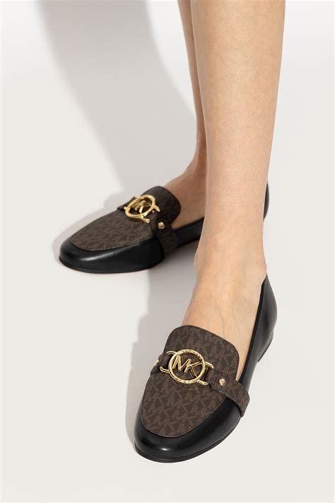 michael kors high heel loafers|michael kors snakeskin flats.